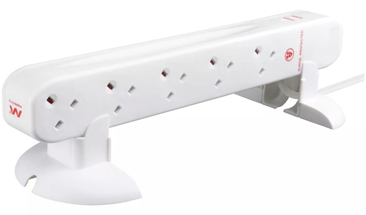 Masterplug 10 Socket Surge Protected Extension Lead - 4m 