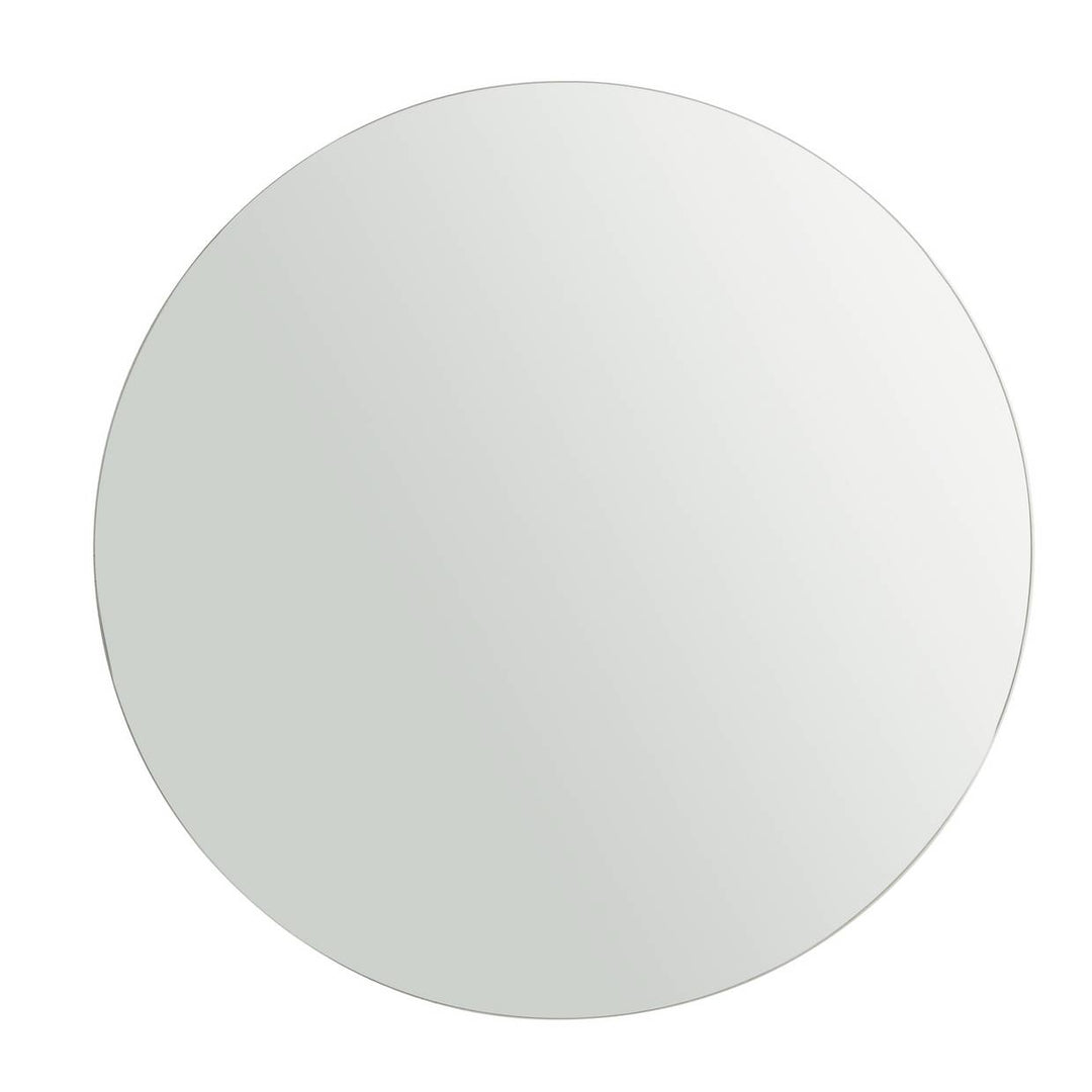 Home Round Mirrored Wall Cabinet