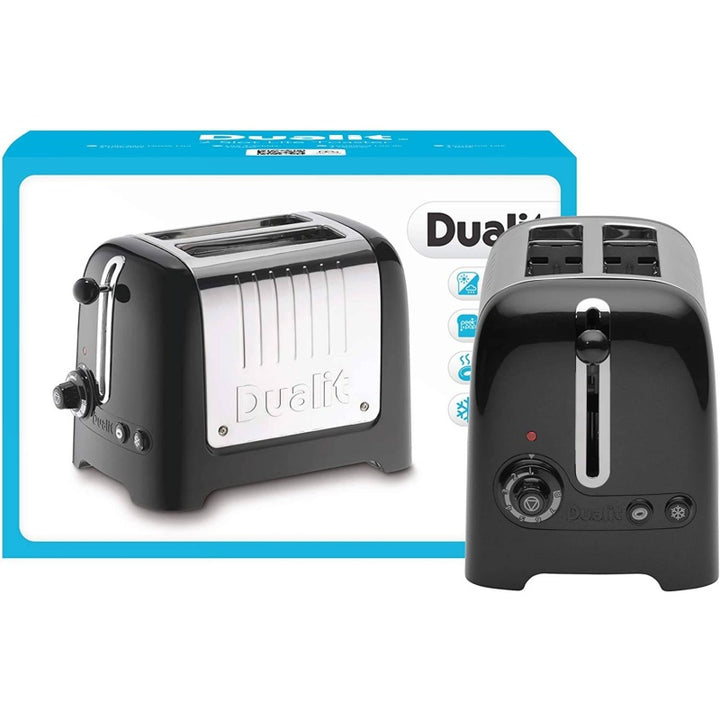 DUALIT Lite 26205 2-Slice Toaster – Black