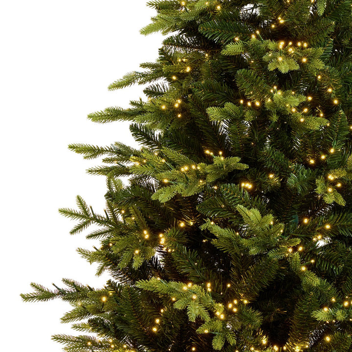 Habitat 7ft Pre Lit Natural Look Christmas Tree