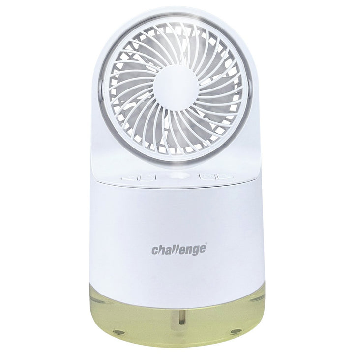 Challenge White Desk Misting Fan - 4 Inch