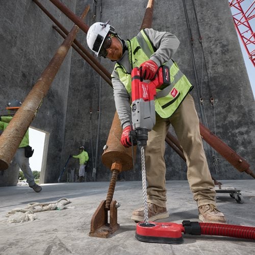 Milwaukee M18 FDDEL32 Dedicated dust extraction for M18 FUEL 32 mm SDS-Plus D-handle hammer with AUTOPULSE
