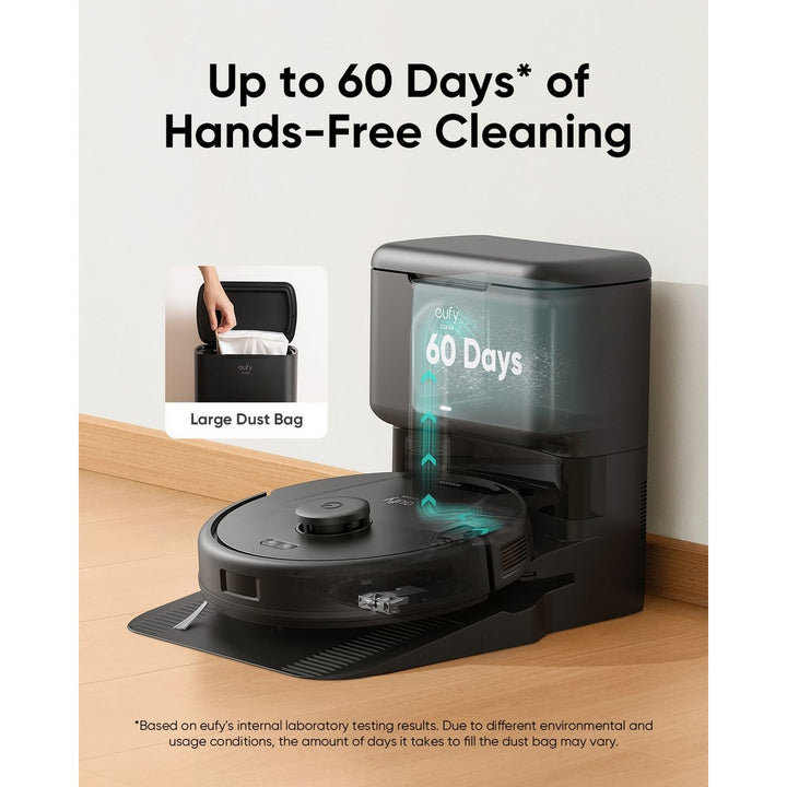 eufy L60 Hybrid Robot Vacuum &amp; Mop with Self-Empty Station