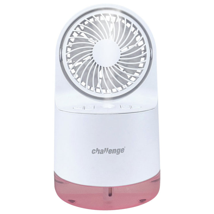 Challenge White Desk Misting Fan - 4 Inch
