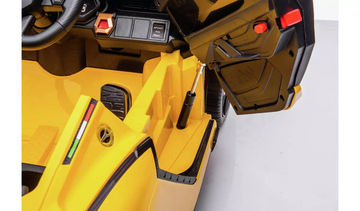 Hyper Lamborghini Sian 12V Powered Vehicle - Yellow