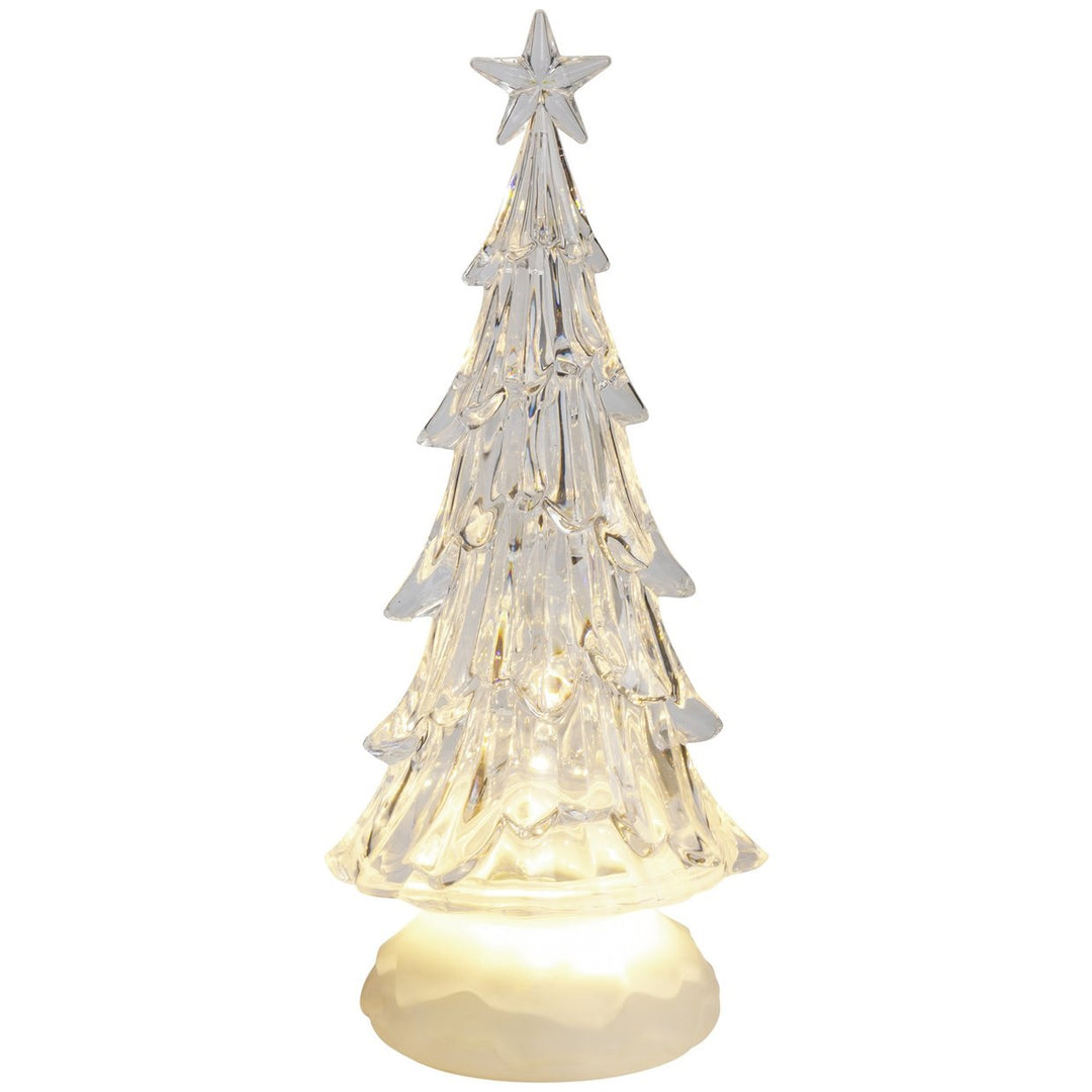 Habitat 3D LED Clear Acrylic Tree Christmas Decoration