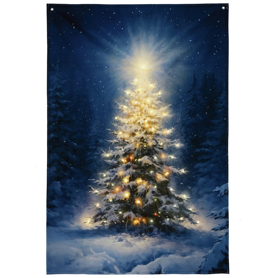 Premier Decorations Christmas Tree Fabric Banner Decoration