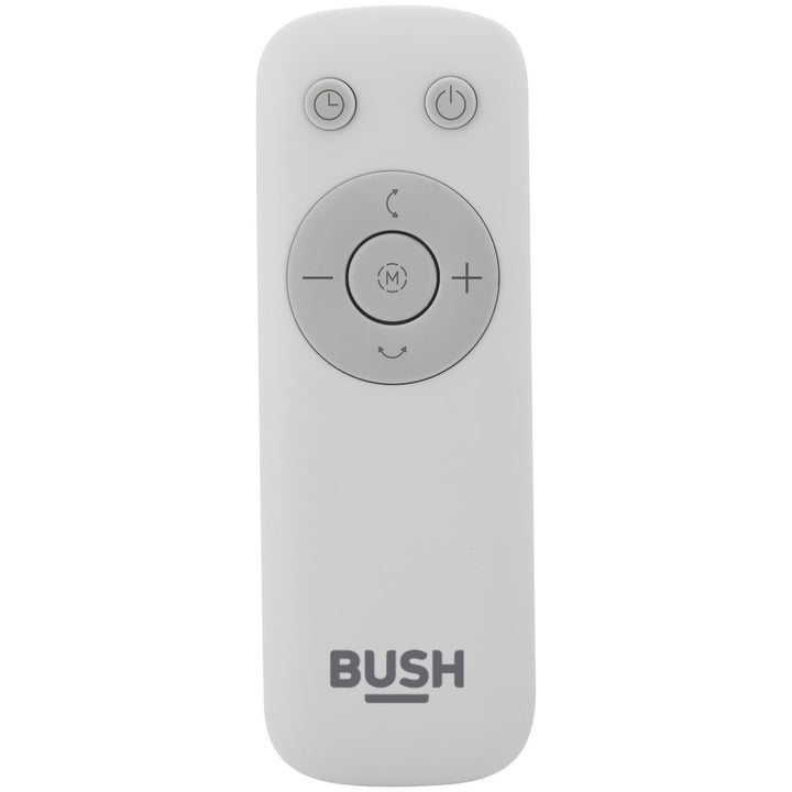 Bush 6 Inch White Desk Fan with Remote Control