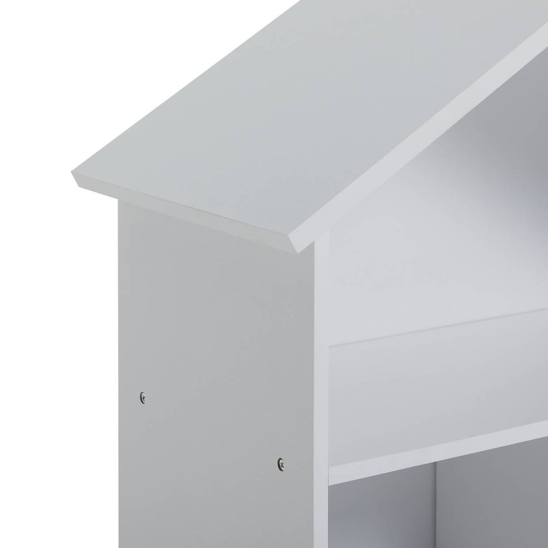 Home Mia Kids House Bookcase - White