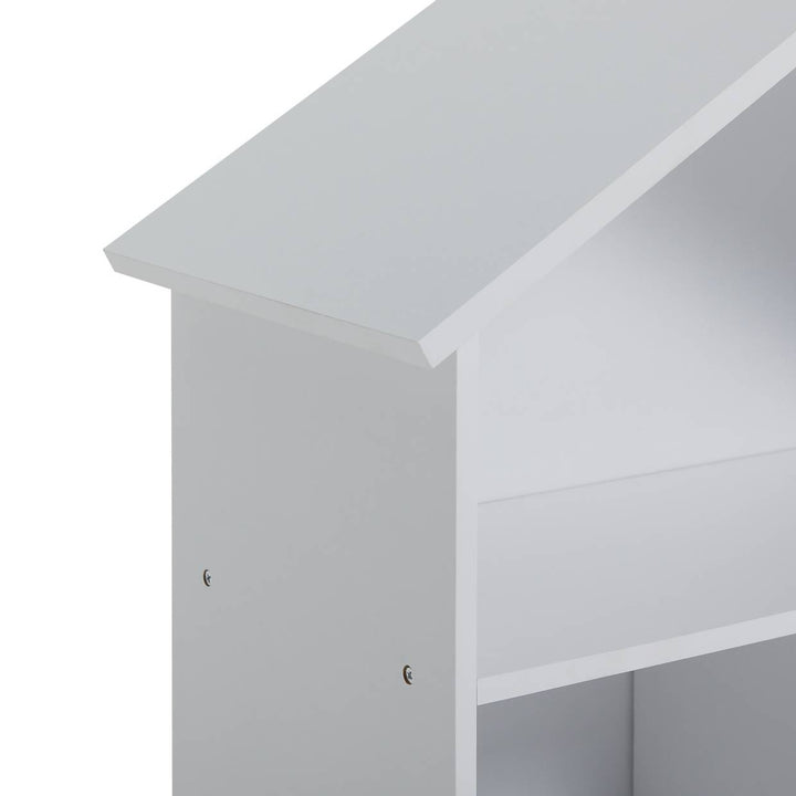 Home Mia Kids House Bookcase - White