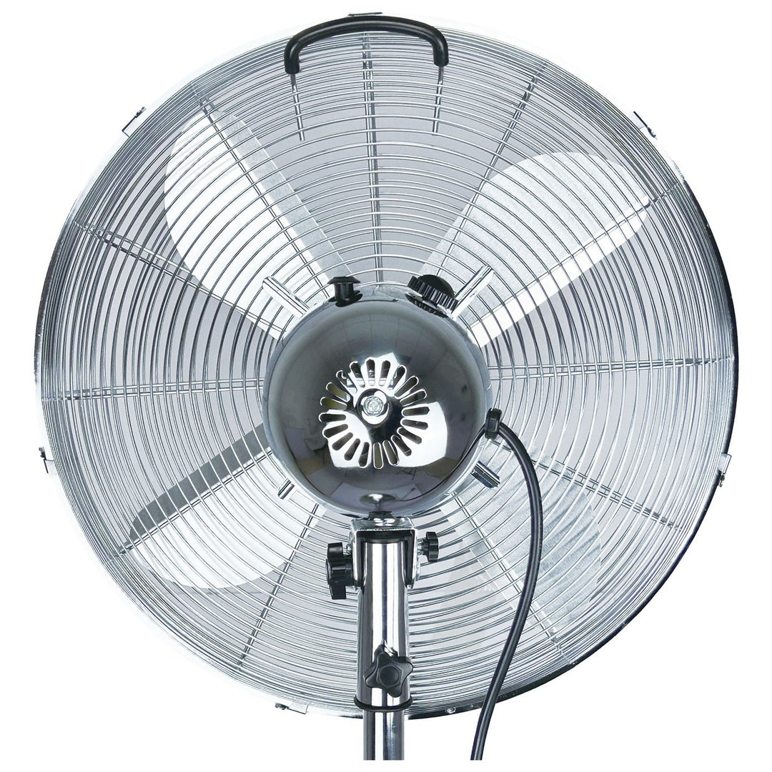 Challenge Chrome Pedestal Fan - 16 Inch