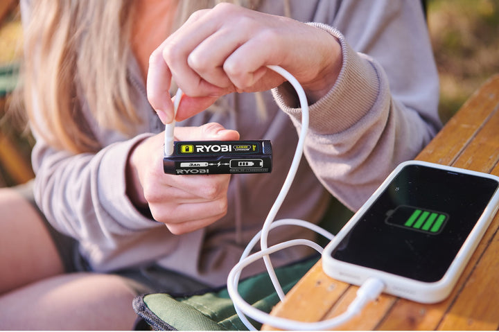 Ryobi RB4L30 4V USB Lithium 3.0Ah Battery & Power Bank