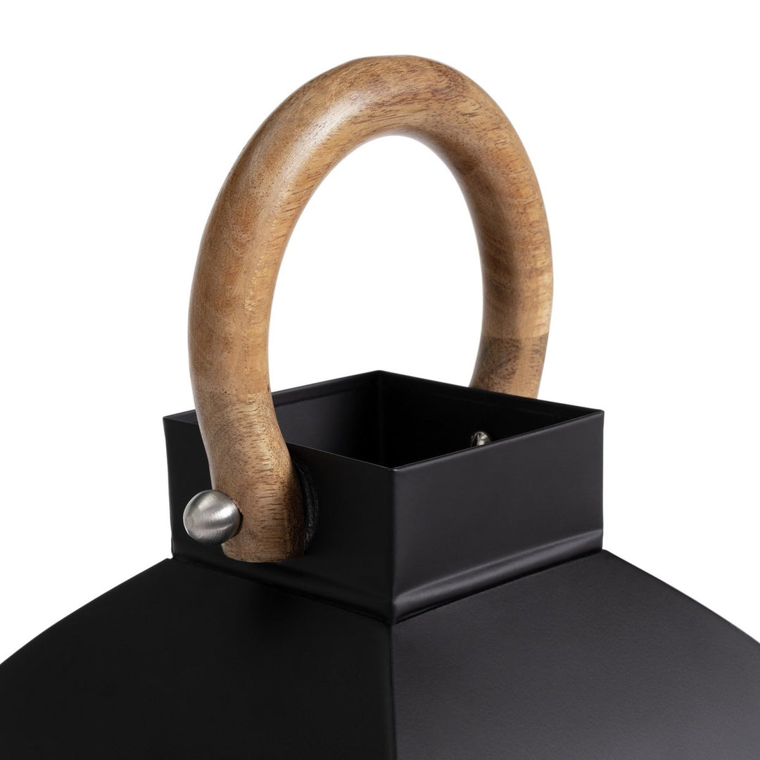 Habitat Black Finish Large Lantern