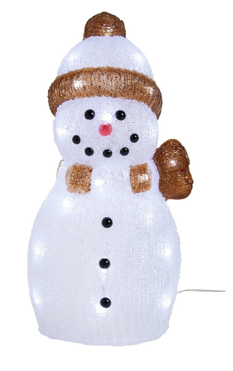 Home Acrylic Snowman Christmas Decoration Indoor or Outdoor