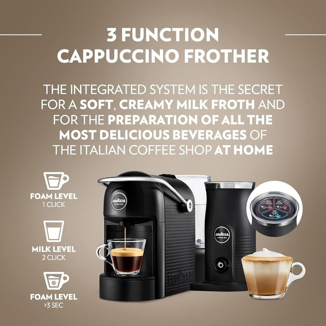 Lavazza A Modo Mio Jolie &amp; Milk LM700 Coffee Machine Black