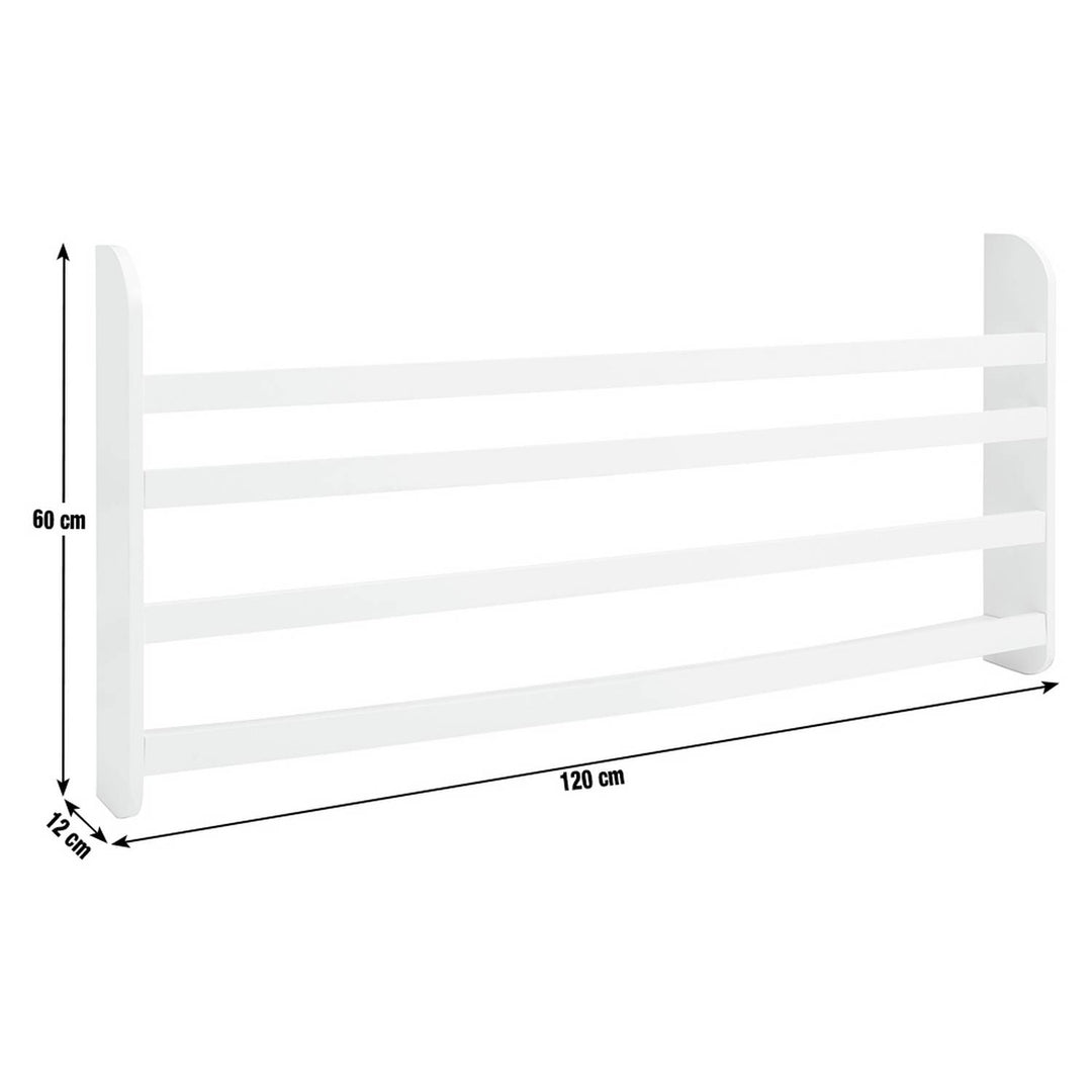 Habitat Kids Scandinavia Wall Mounted Wide Shelf - White