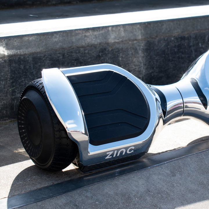Zinc Megastar 240W Hoverboard - Chrome