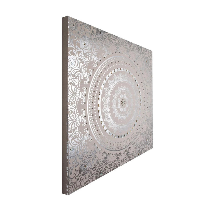 Embellished Cocoon Fabric Canvas Wall Art