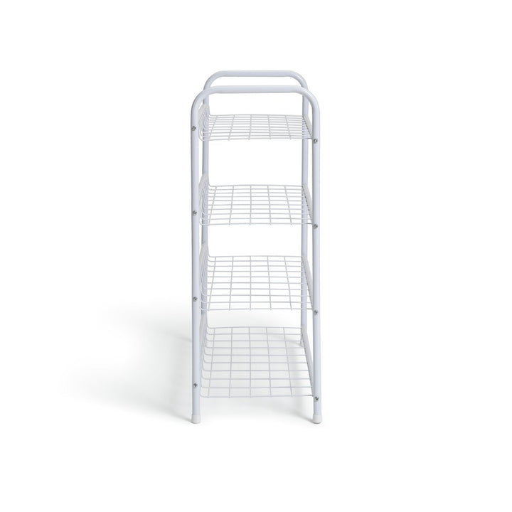 Home Jorn 4 Tier Shoe Rack - White