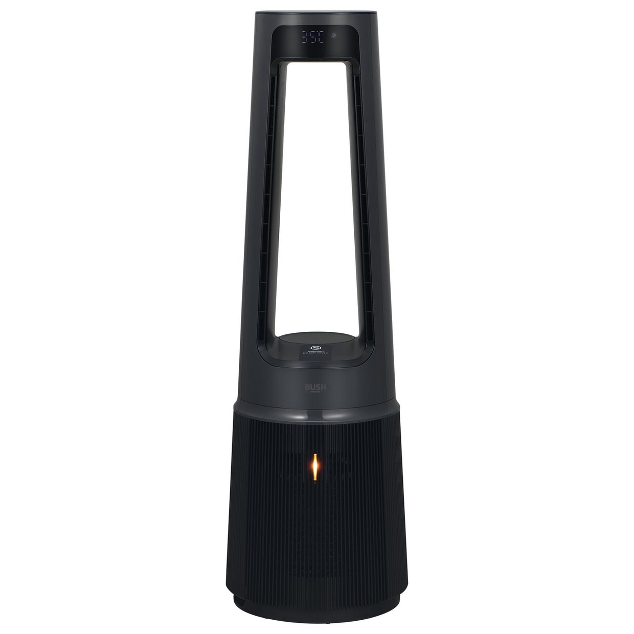 Bush Black Bladeless Cool, Air Purifier & Heat Tower Fan