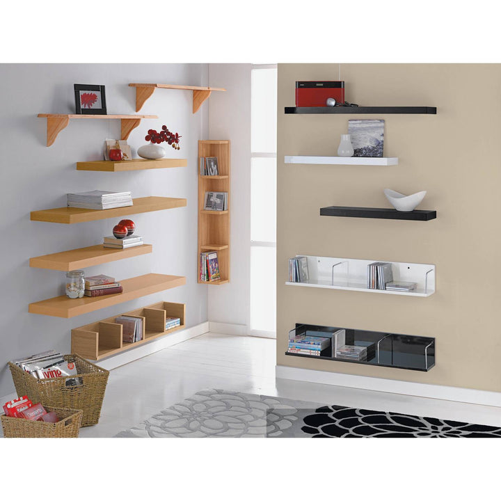 Habitat Jak 80cm Floating Shelf - Oak Effect