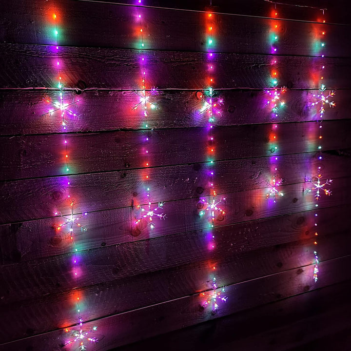 Premier Decorations Rainbow Star Christmas Window Lights