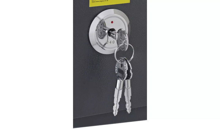 Home A5 31cm Mechanical Steel Safe