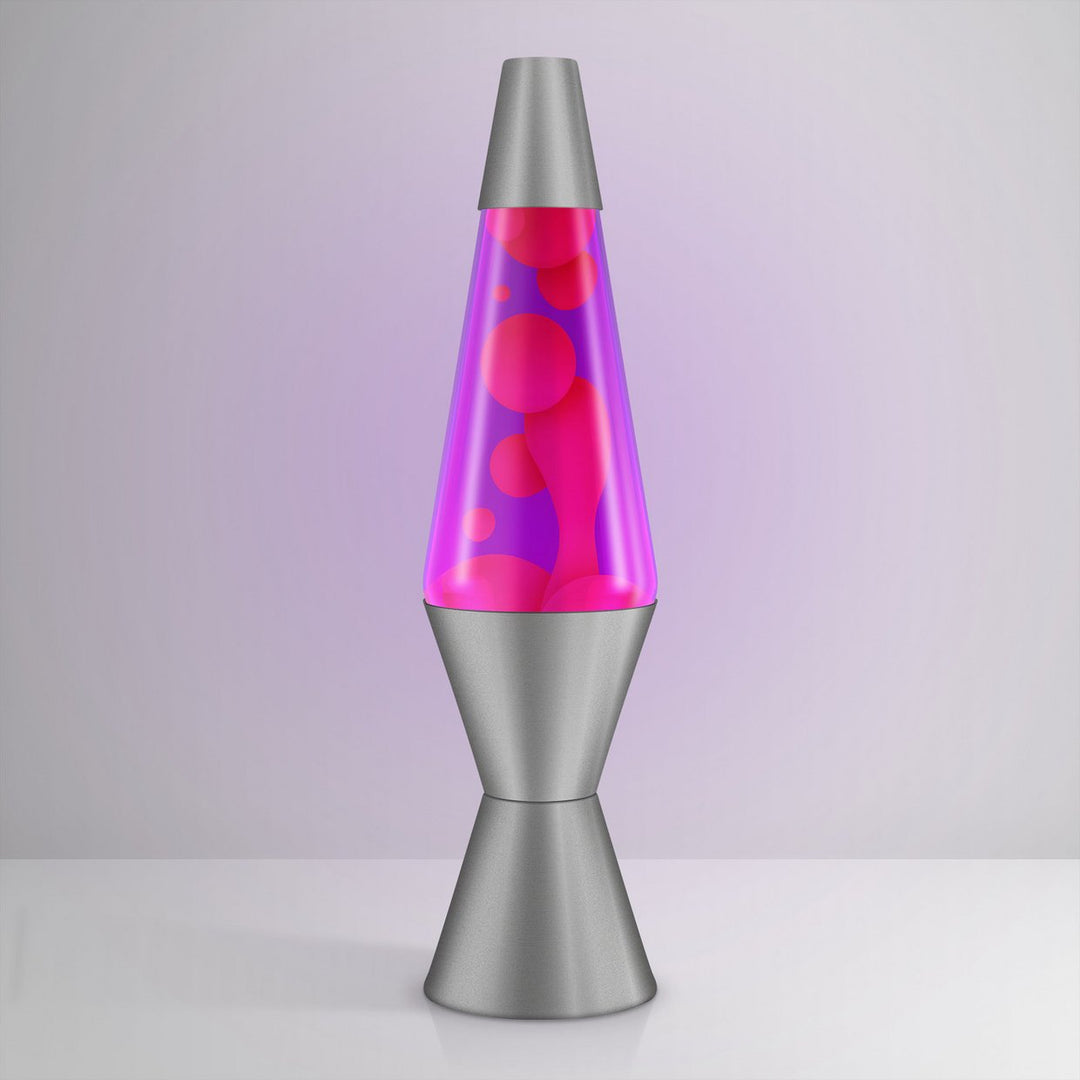 Lava 14.5in Fuchsia Mirage Lamp - Pink & Violet