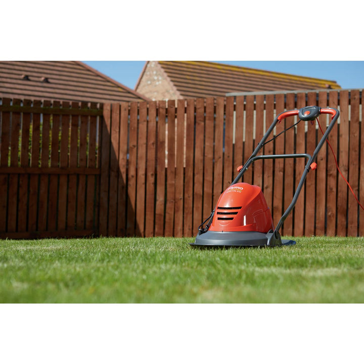 Flymo Turbo Lite 270 27cm Corded Hover Lawnmower - 1400W