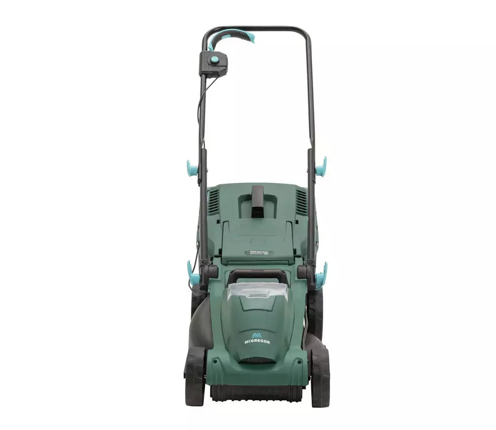McGregor MCR2134A 34cm Cordless Rotary Lawnmower - 21.6V - (No Battery, No Charger) - USED ITEM