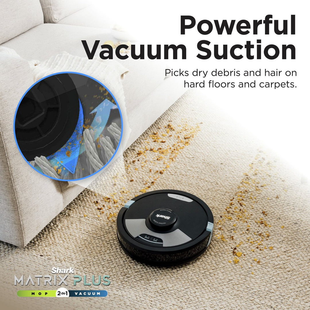 Shark Matrix Plus 2-in-1 Robot Vacuum &amp; Mop with Self-Empty Base