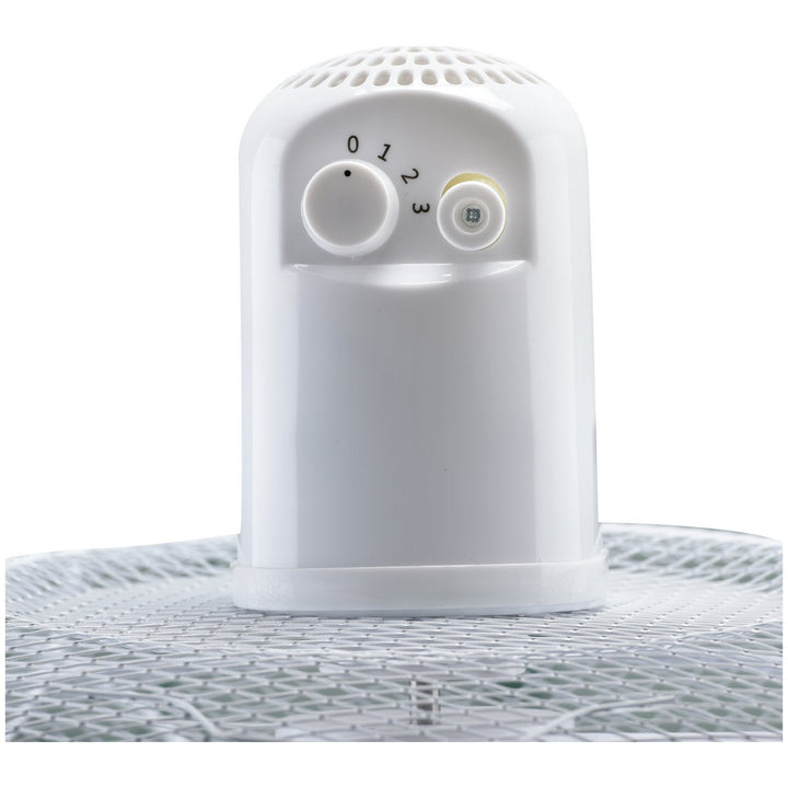 Bush White Pedestal Fan - 16 Inch