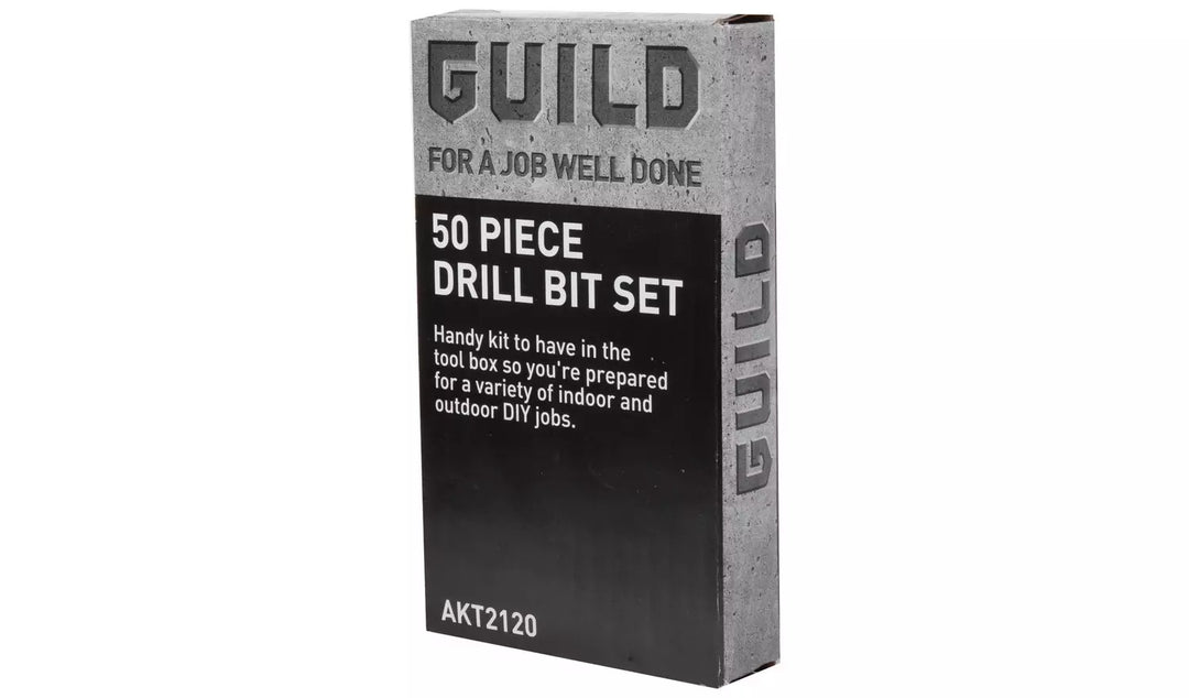 Guild 50 Piece Drill Bit Set