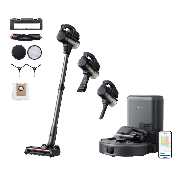 eufy E20 3-in-1 Robot Vacuum Cleaner with Cordless Stick &amp; Handheld