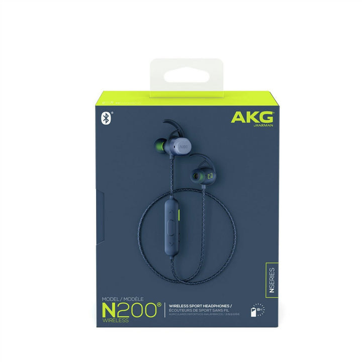 AKG By Harman N200A Wireless In Ear Earphones - Blue