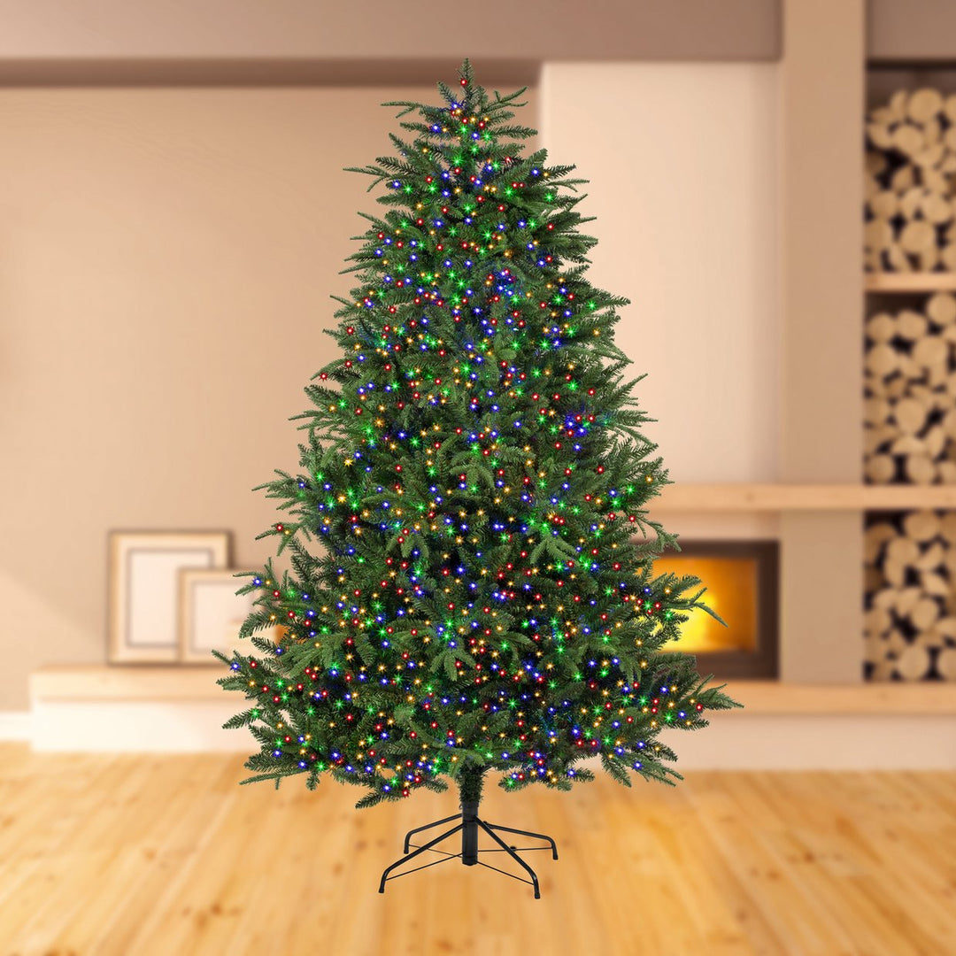Premier Decorations 500 Multicoloured LED Christmas Tree Lights