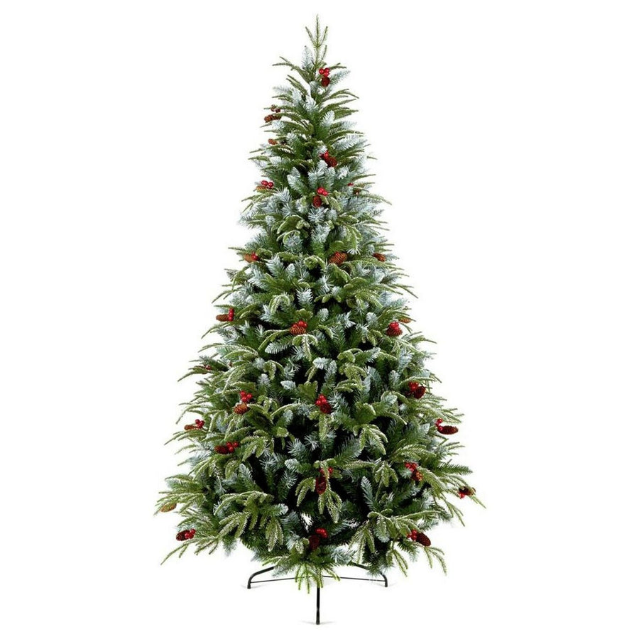 Premier Decorations 6ft Frosted Spruce Christmas Tree -Green