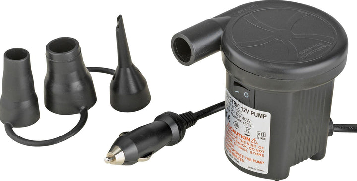 Electric 12v Portable Air Pump With Car Charge Adaptor