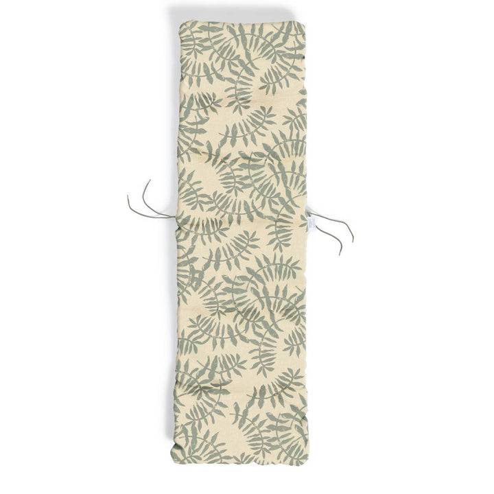 Home Lino Leaf Garden Chair Cushion - Green