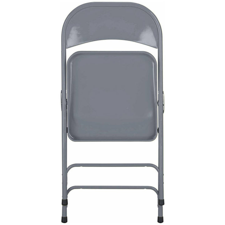 Habitat Macadam Metal Folding Chair - Grey