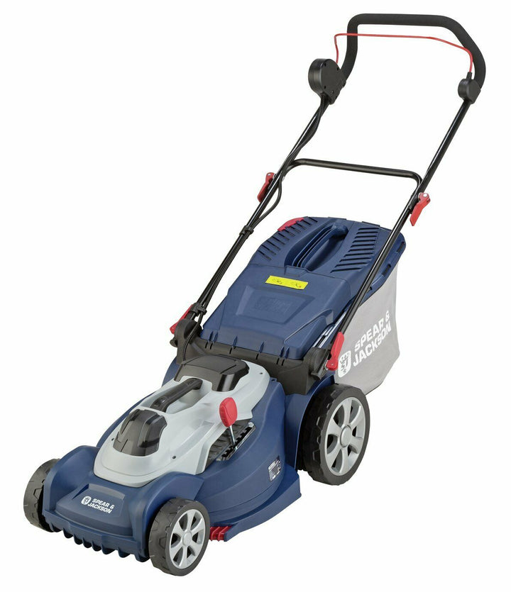 Spear & Jackson 44cm Cordless Rotary Lawnmower (No Batteries, No Charger)