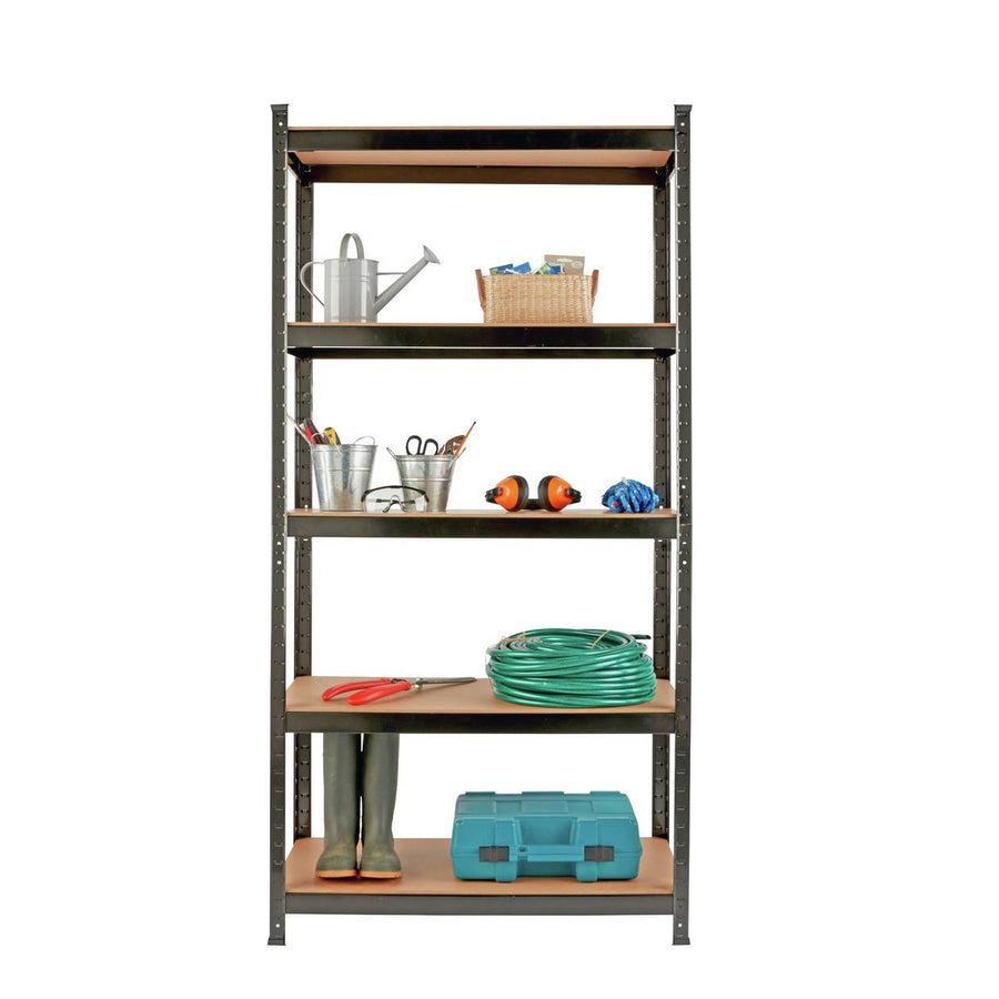Home 5 Tier Steel Heavy Duty Garage Shelving Unit