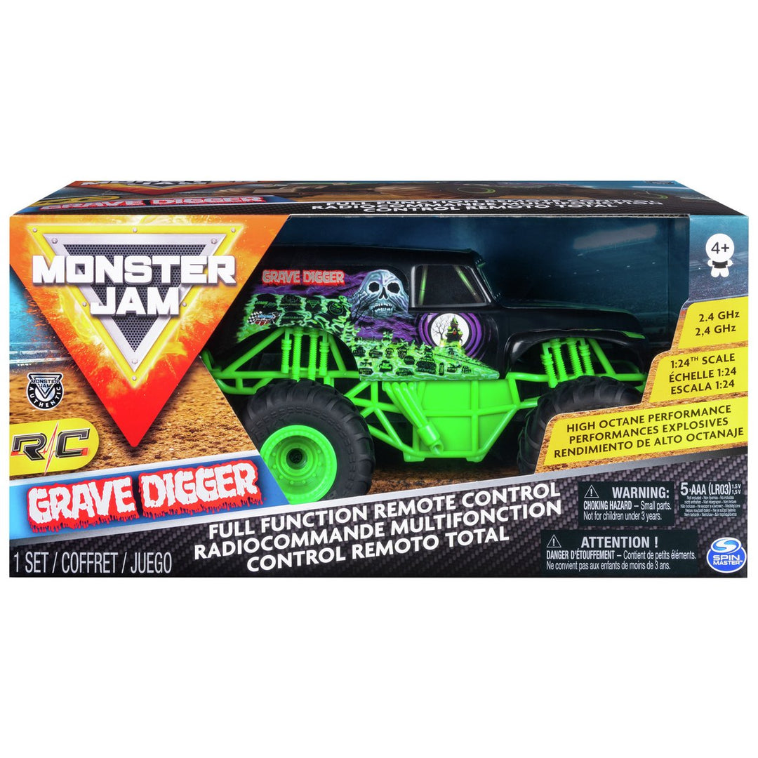 Monster Jam Grave Digger 1:24 Radio Controlled Truck