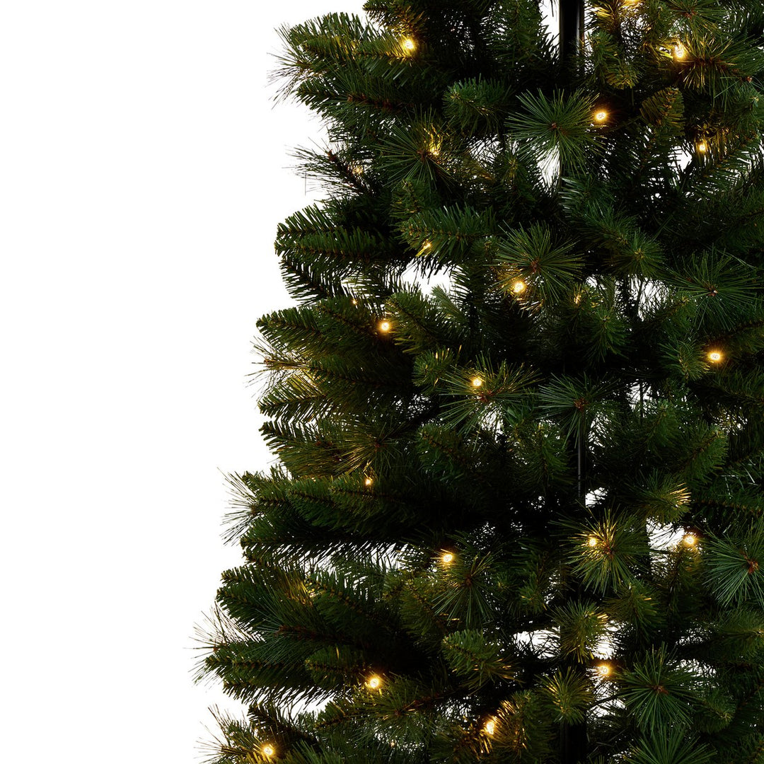 Habitat 7ft Pre Lit Pencil Christmas Tree