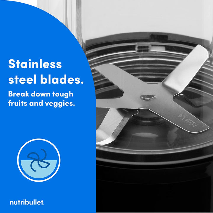 Nutribullet 600 Series 6-Piece Nutrition Extractor Blender White