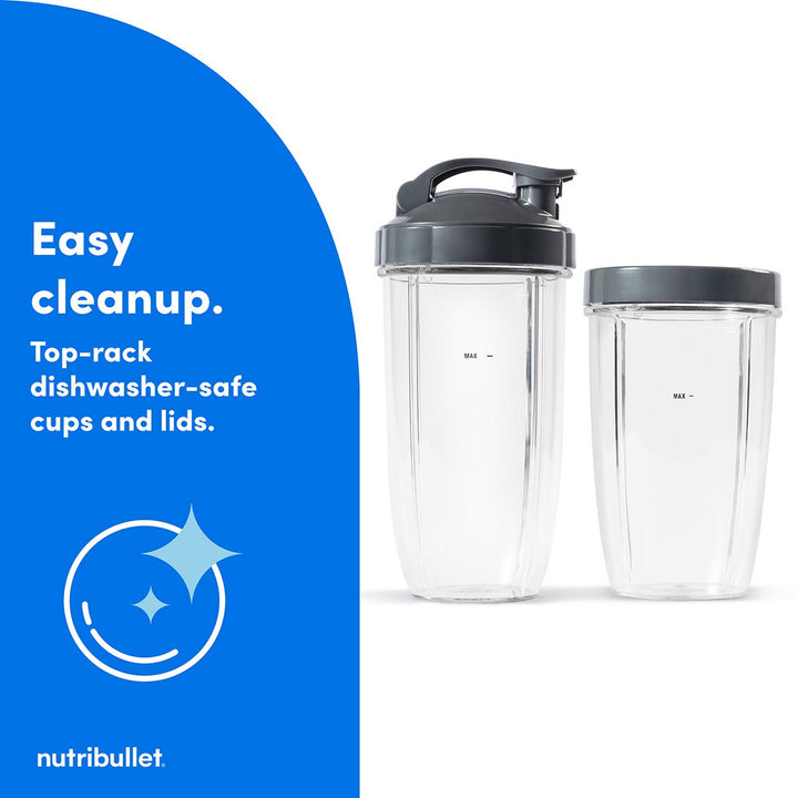 Nutribullet 600 Series 6-Piece Nutrition Extractor Blender White