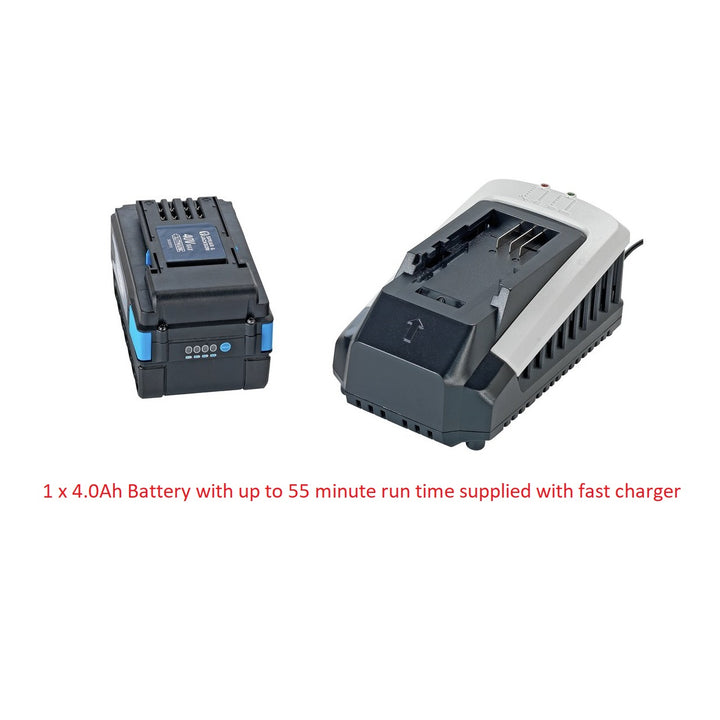 Spear & Jackson 42cm Cordless Lawnmower 1x 40V 4Ah Battery - USED ITEM