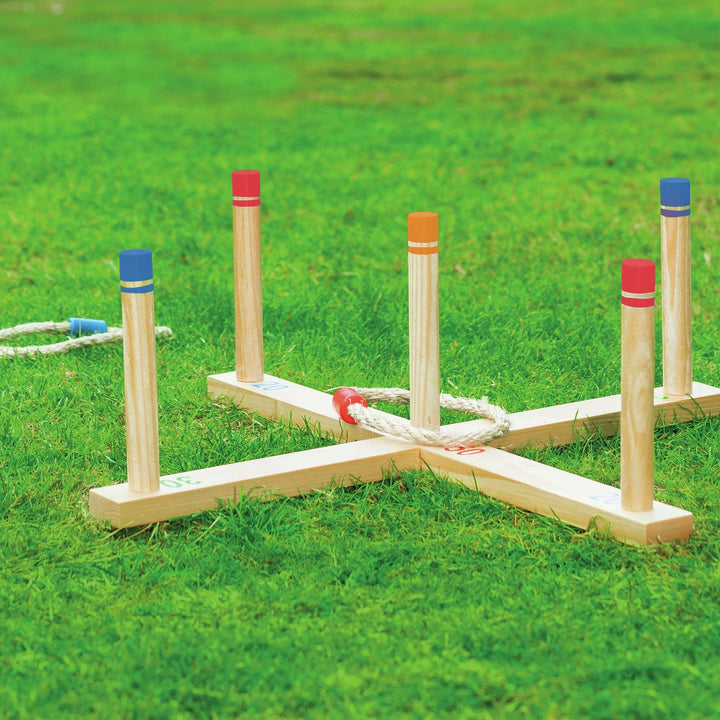 Professor Puzzle Wooden Quoits Game