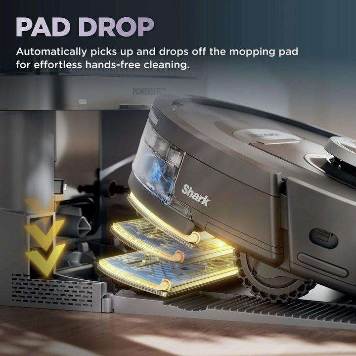 Shark PowerDetect NeverTouch 2-in-1 Robot Vacuum &amp; Mop