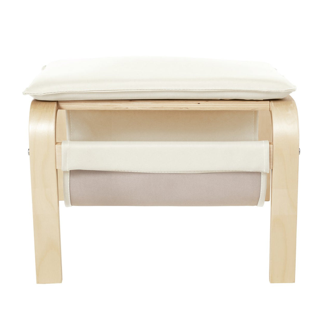 Home Bentwood Chair with Footstool - Natural